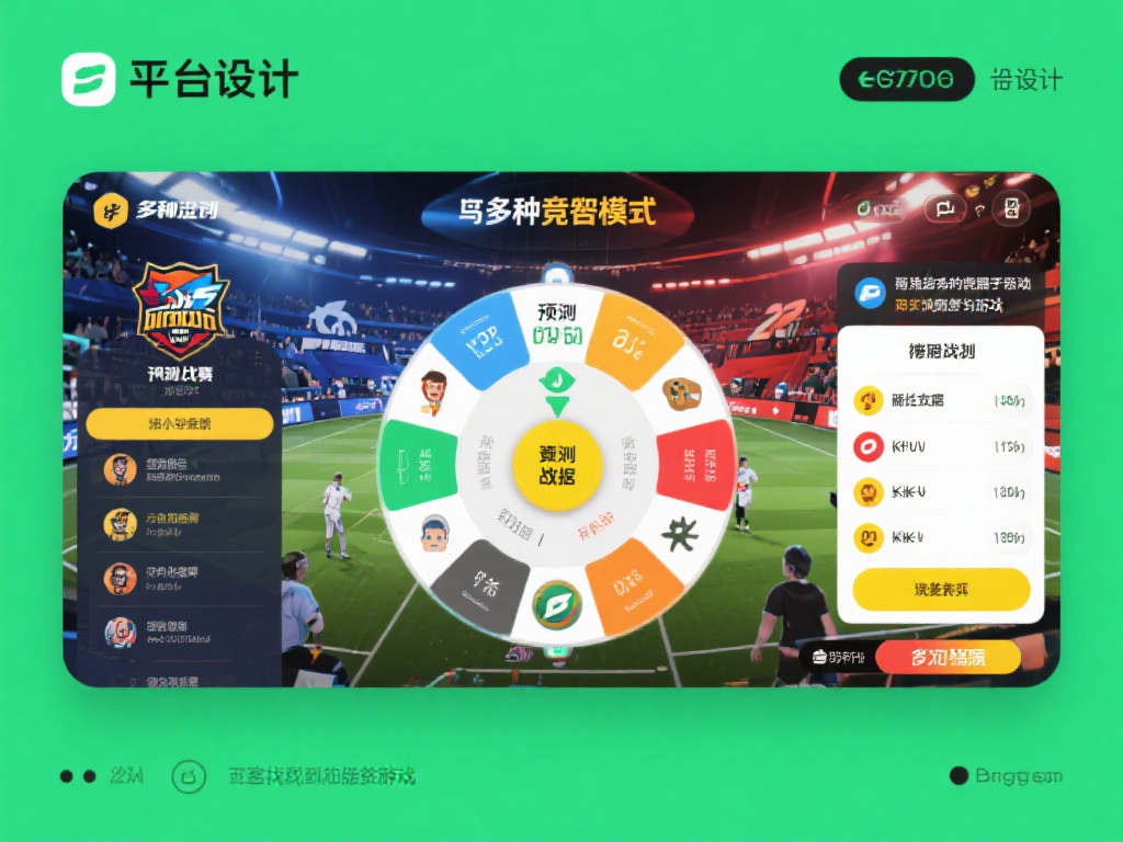 平台还设计了多种竞猜模式，无论是预测比赛胜负，还是