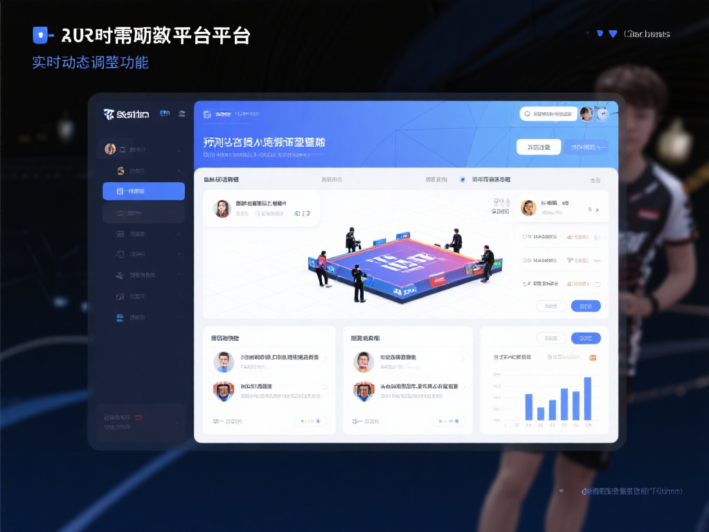 值得一提的是，平台还提供实时动态调整功能，当比赛中