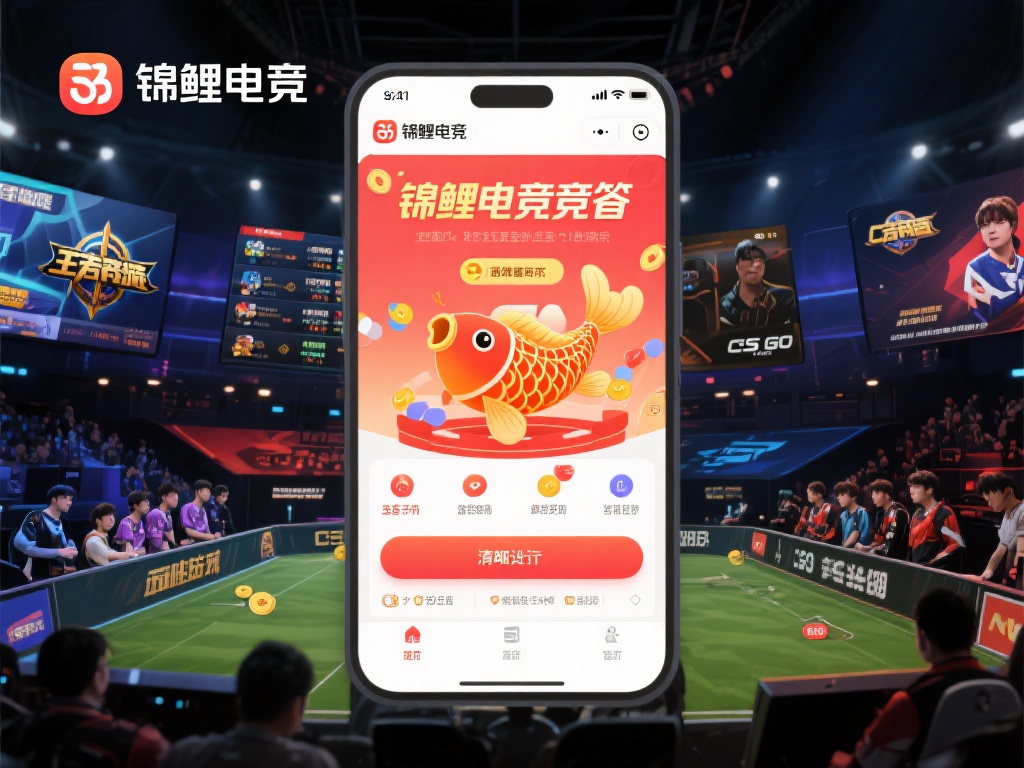 锦鲤电竞竞猜是一个专注于电子竞技赛事预测的平台，涵
